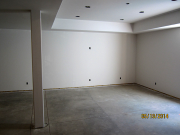 Drywall completed