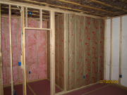 Walls between bedrooms are insulated