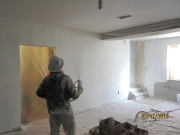 Drywall texture spraying