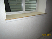 Wood window sills