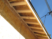Blocks for soffits 12 inch O.C. for added strength & durability