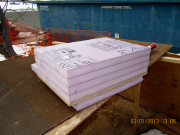 Attic access is insulated