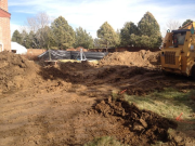 Foundation excavation