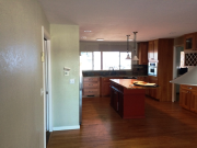 View into kitchen before