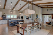 View into kitchen after