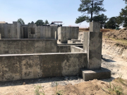 Stripped foundation forms