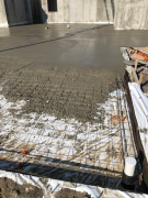 Finishing concrete