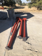 Pipe columns delivered