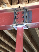 I-beam grout and welds