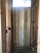 Lower level closed cell foam insulation