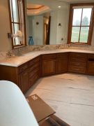 Master bath vanity top & sink