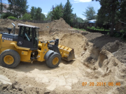 Excavation in progress
