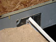 Window wells installed over Ice&Water Shield