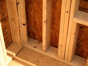 All corners are open for insulation