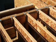 LVL beam is flush with top flange hangers
