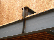 Web stiffeners added
