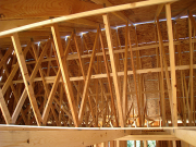 Truss bracing finished