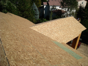 Main south roof