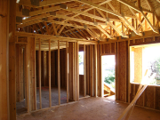 Master bedroom - bracing removed
