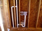 Laundry plumbing