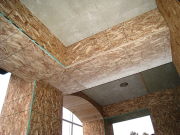 Arch and soffits at front porch