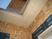 Vented Hardi soffit