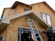 Fascias on gables