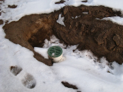 Drains and pipes for pond collector