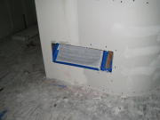 Temporary filter over cold air return