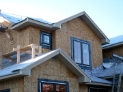 Fascias at front gables