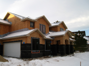 Front of house with finished fascias