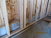 double basement walls to insulate foundation