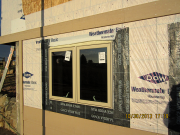 DOW house wrap & Vycor window flashings