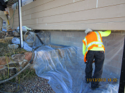 inspection of cantilever prior to insulation