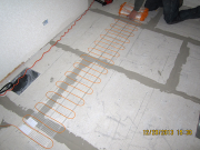 hallway will have heated floor