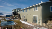 new gutter on south section of existing home