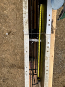 Steel splice well over the minimum 2 feet