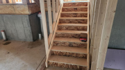 Basement stairs installedÂ