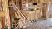 Temp construction safety railings