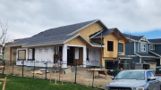 Roof covered with high-quality underlayment-house is dried in