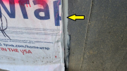 Vertical framing with weather barrier sealed to foundation in all similar locations