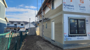 Siding being installedÂ