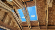 Solarium skylights from inside