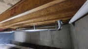 Heat duct below studioÂ