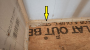 DenShield behind tub deck was sealed