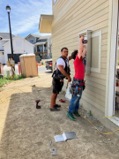 400 amp panel being installed