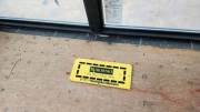 Floor heat registers are protected from dust