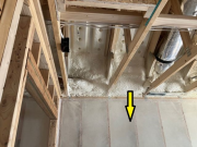 Netting in primary closet