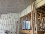 Walls in kitchen completed