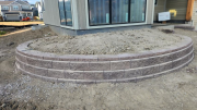 Round retaining wall by solariumÂ